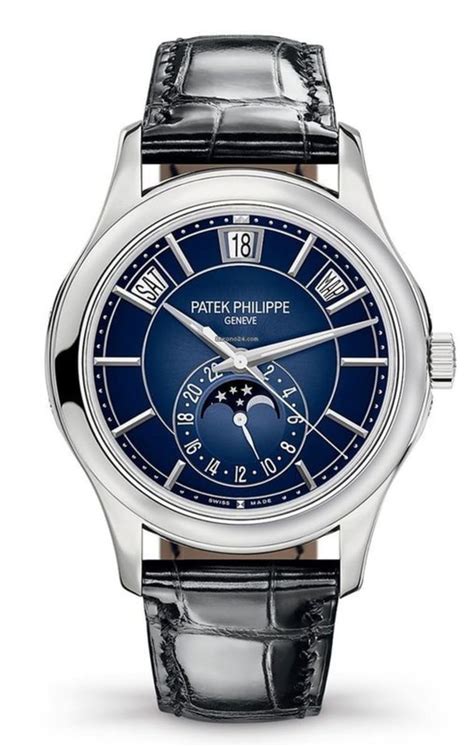 Patek Philippe Complications Blue Dial Automatic Men's 18K